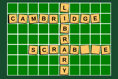 Social Scrabble at Cambridge Library