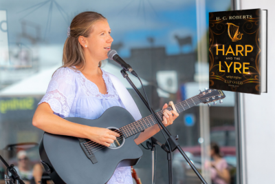 Harp and the Lyre Book Talk and Musical Event