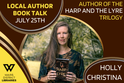 Local author talk with Holly Christina 
