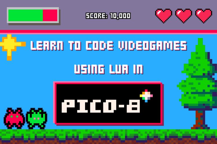 Learn to code videogames using Lua in PICO-8