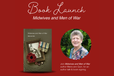 Local author talk and book signing with Marie-ann Quin