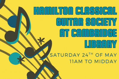 Music Month: Hamilton Classical Guitar Society perform live!