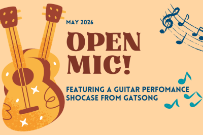 Open Mic and GatSong Showcase