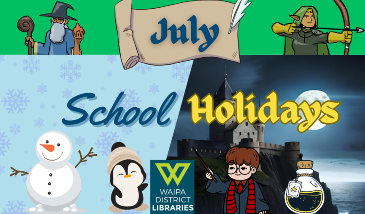 What's on: July School Holidays at Waipā District Libraries