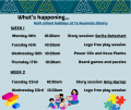 April School Holidays at Te Awamutu Library!