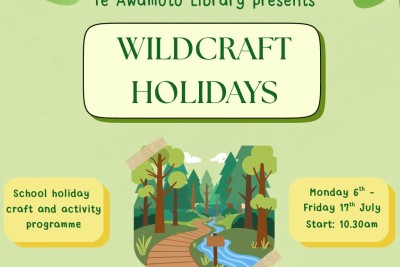 Winter holidays - Te Awamutu Library: Wildcraft