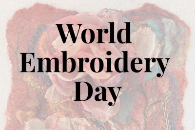 World Embroidery Day at Te Awamutu Library