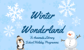 Te Awamutu Holiday Programme - Winter Wonderland!