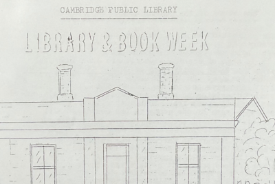 Cambridge Public Library Library & Book Week 1969
