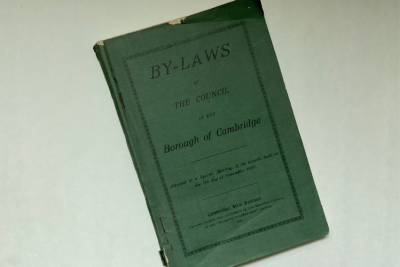 By-laws of the Council of the Borough of Cambridge 1922