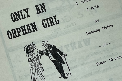 'Only an Orphan Girl' - Cambridge Repertory Society