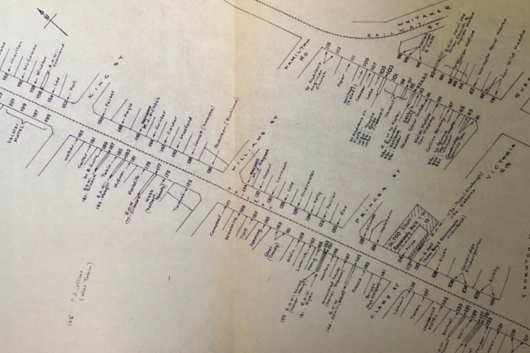 Cambridge Street Numbering 1979