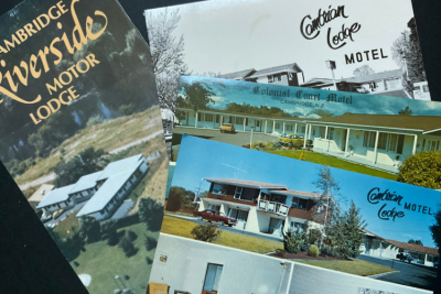 Accommodation pamphlets/postcards